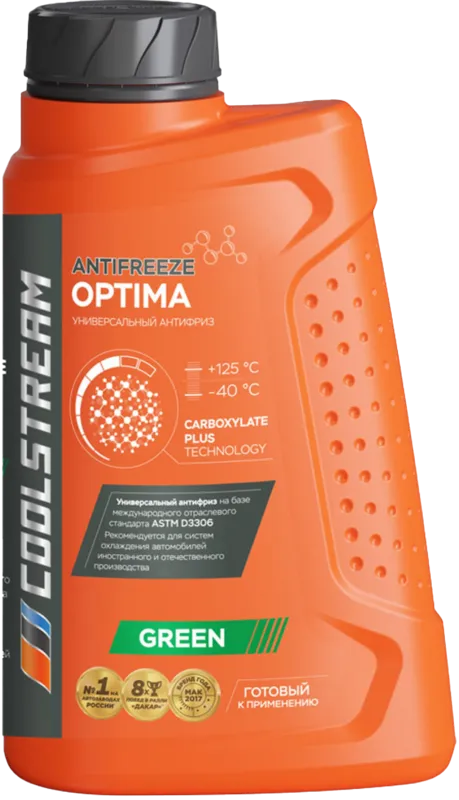 Антифриз CoolStream Optima зеленый 1кг./0,940л. Антифриз CoolStream Optima зеленый 1кг./0,940л.
